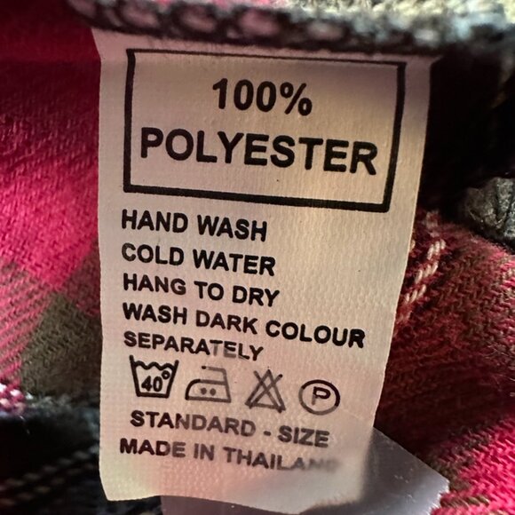 Magnolia Place Red Skater Dress Sleeveless Plaid 2XL (SEE MEASUREMENTS) - Picture 9 of 9